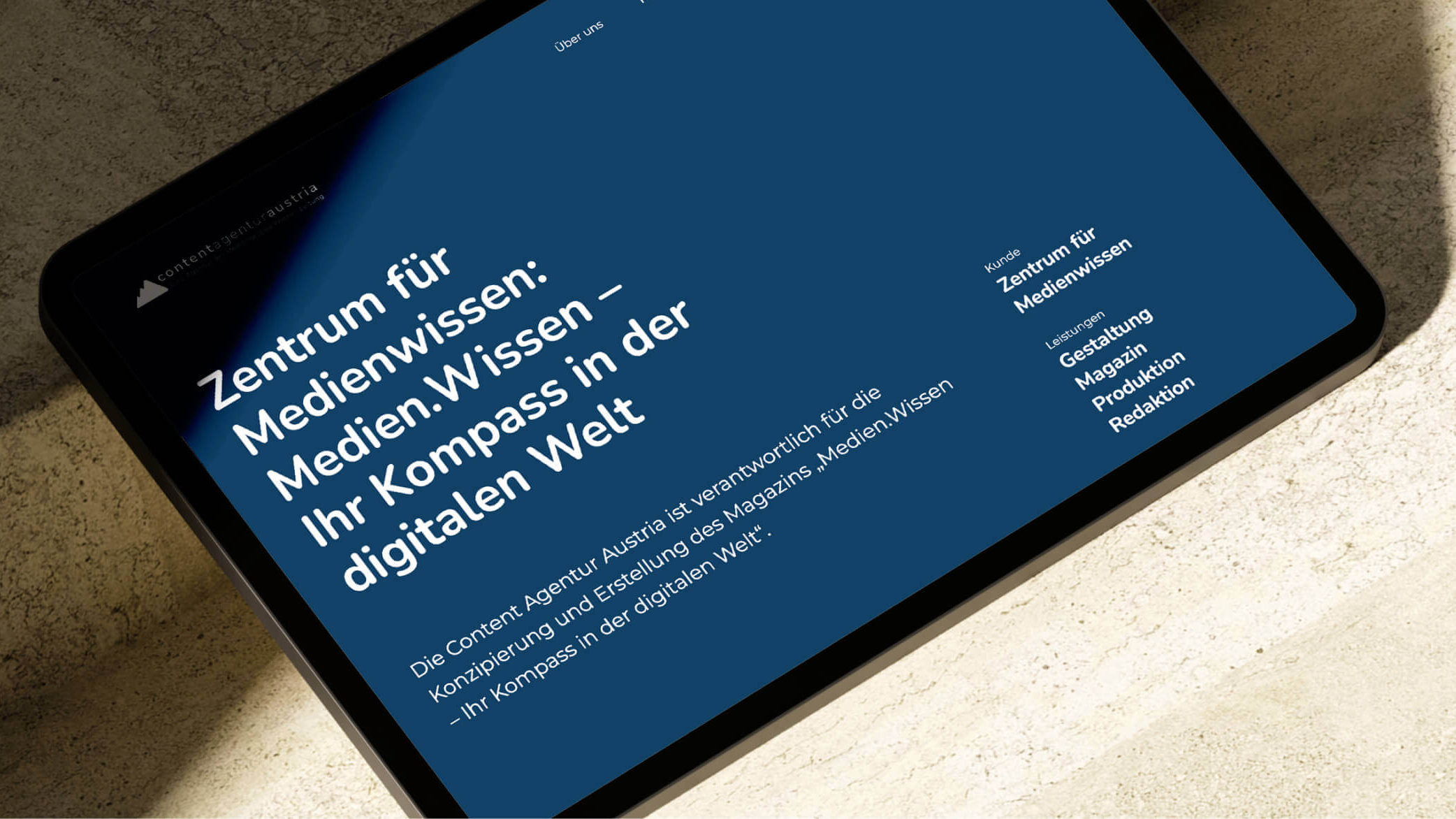 Relaunch der CAA Webseite