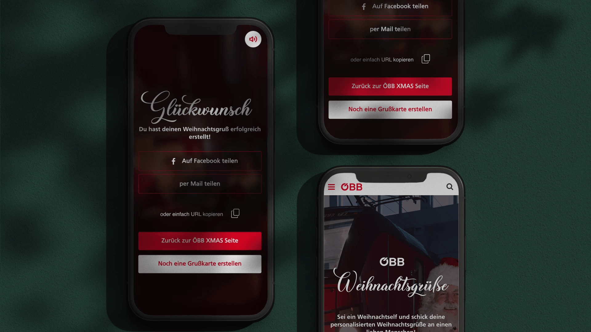 X-Mas Kampagne der ÖBB