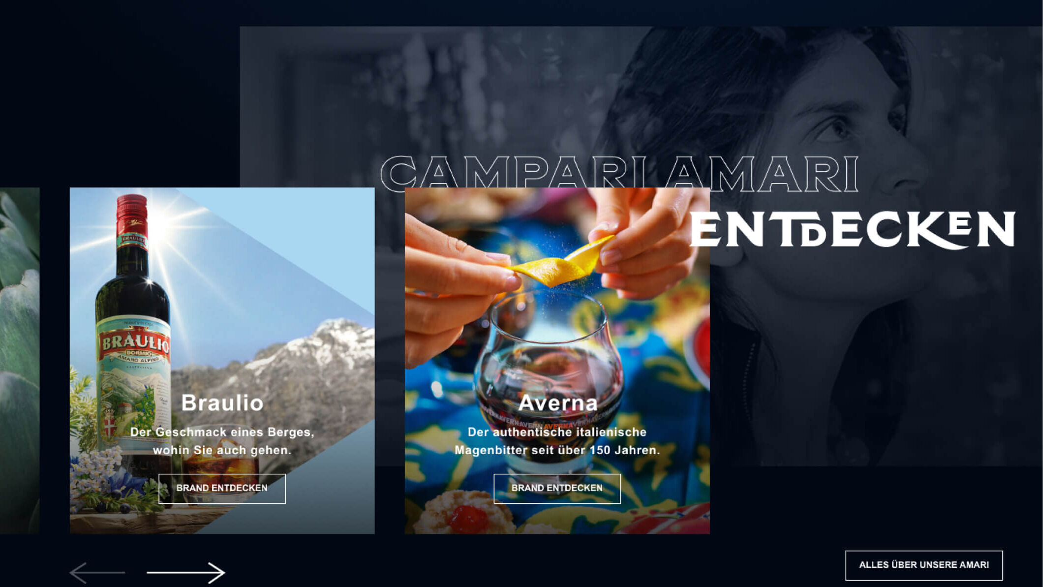 Videoplattform für Campari