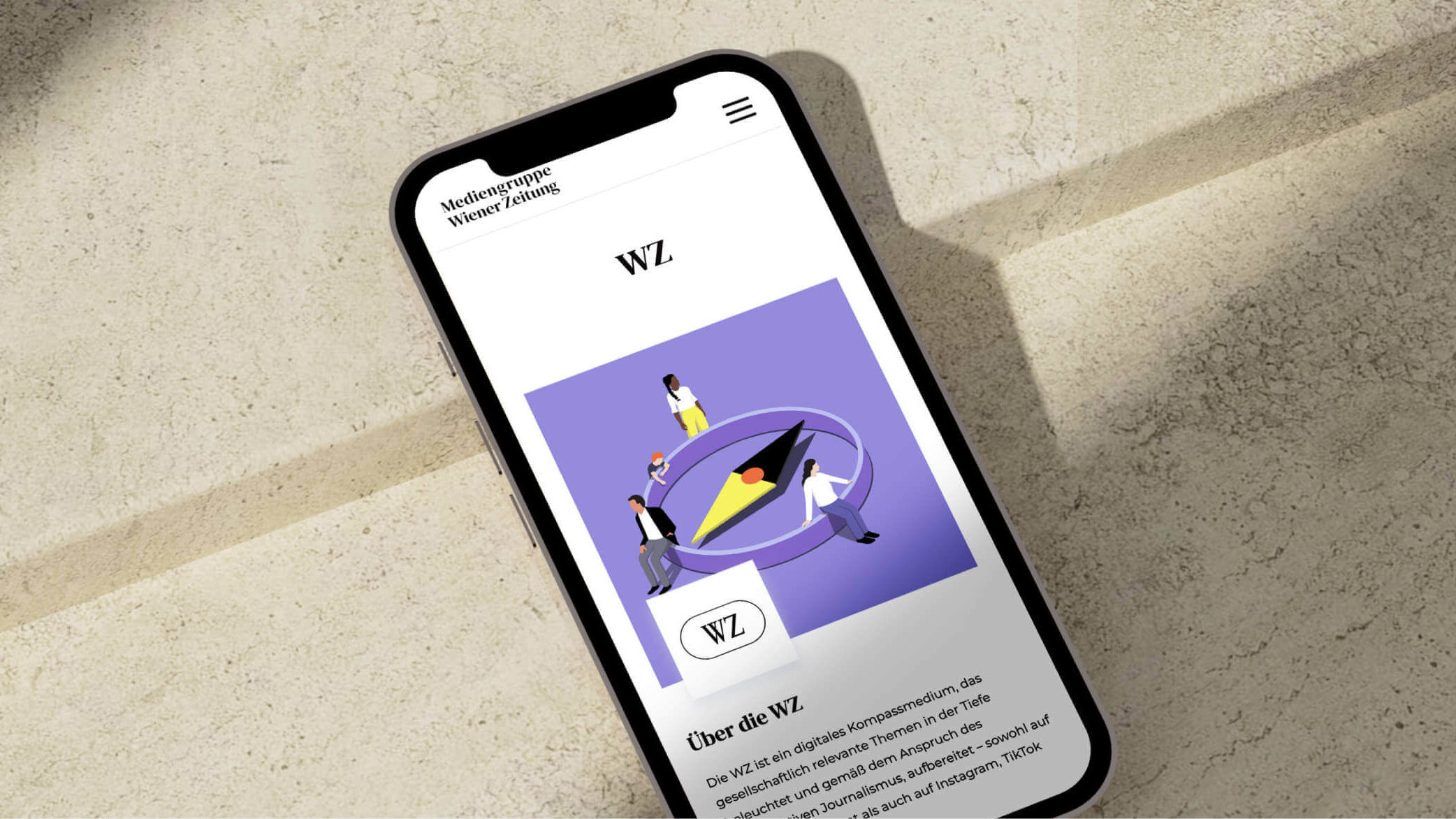 Wiener Zeitung Mediengruppe Website