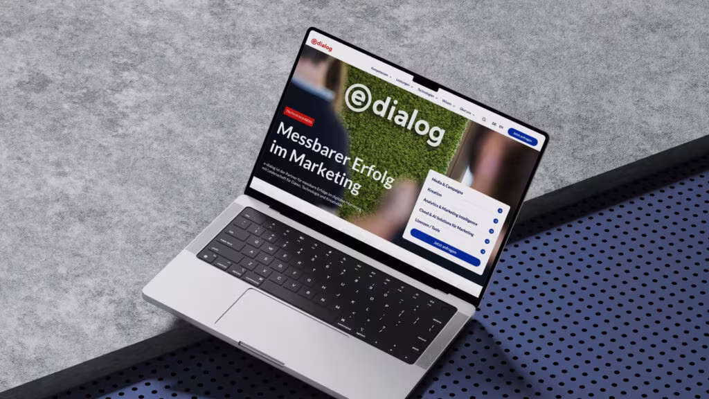 Website Relaunch für e-dialog