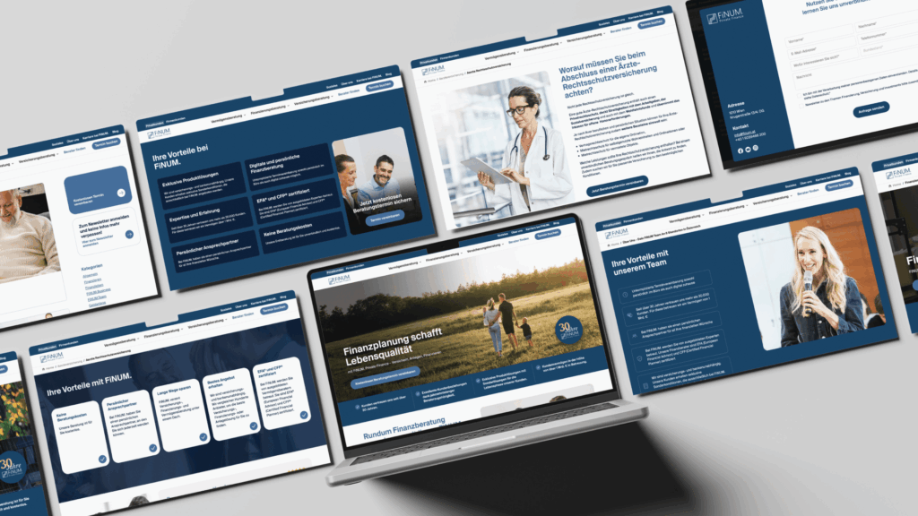 Website Relaunch für FiNUM