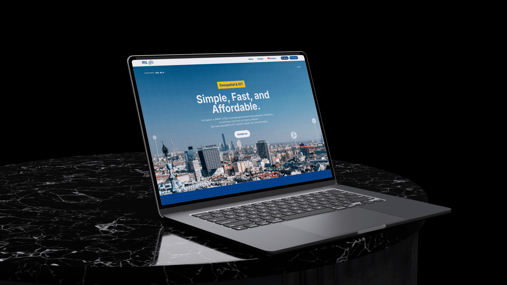 Website für ms.gis